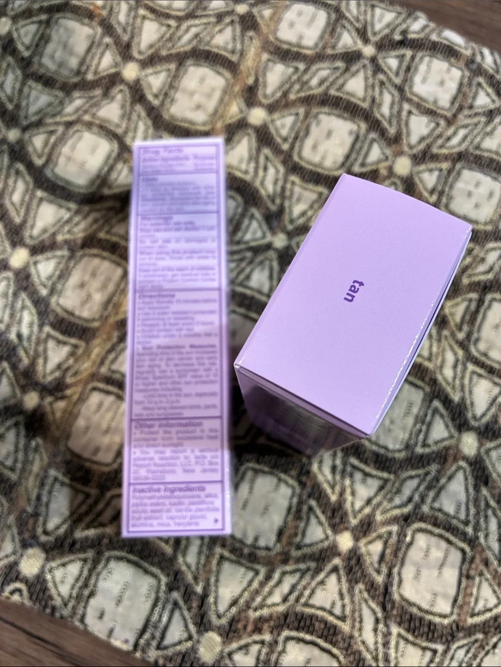 2 pack tarte Creaseless SPF 30 Mineral Stick - Lavender Tube with Brush